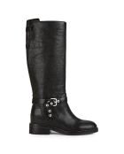 Bottes en Cuir Larysse noires