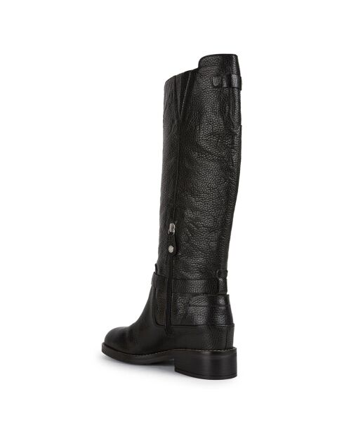 Bottes en Cuir Larysse noires