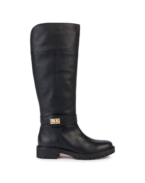 Bottes en Cuir Hoara noires