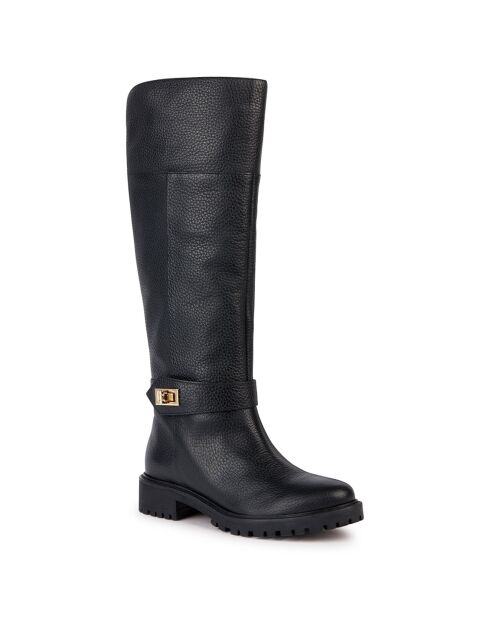 Bottes en Cuir Hoara noires