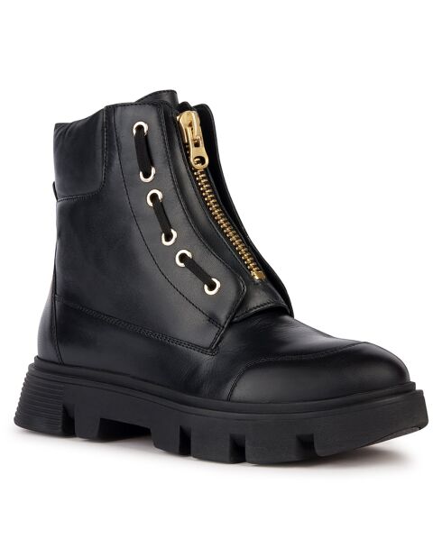 Boots en Cuir Vilde noires