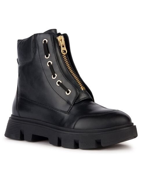 Boots en Cuir Vilde noires