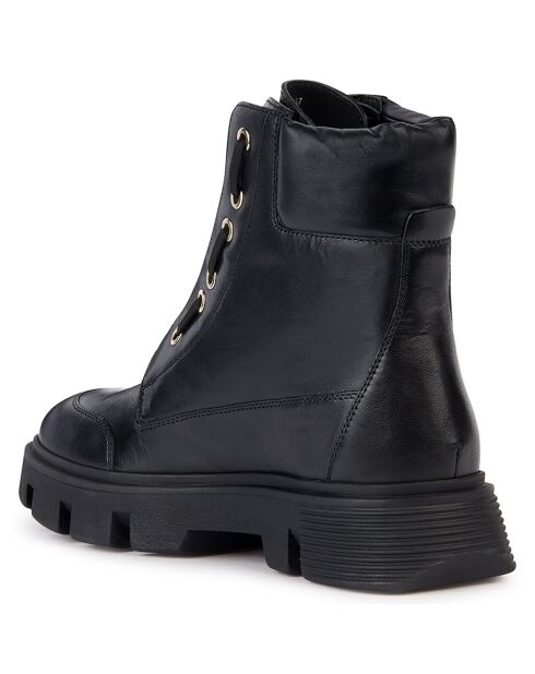 Boots en Cuir Vilde noires