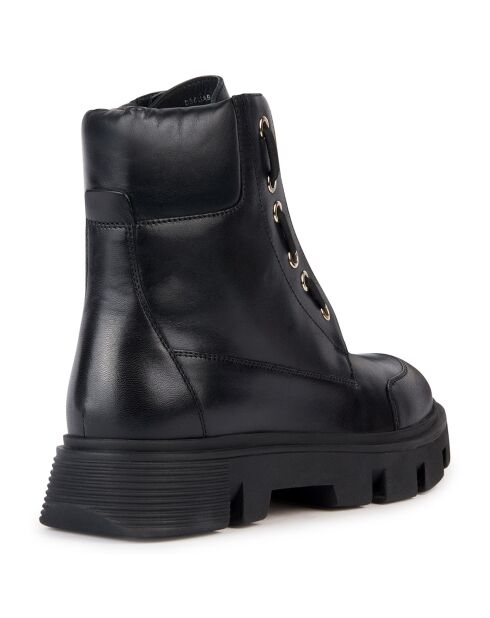 Boots en Cuir Vilde noires