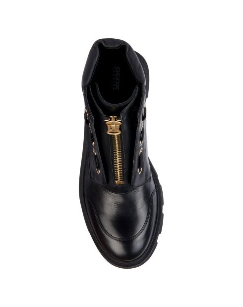 Boots en Cuir Vilde noires