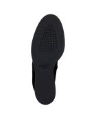 Boots en Velours de Cuir Elidea noires - Talon 9 cm