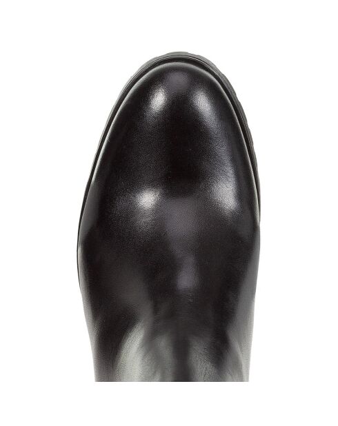 New Lise Chelsea-Stiefel aus Leder, Schwarz, 6,5 cm Absatz