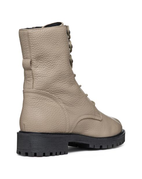 Boots en Cuir Hoara sable