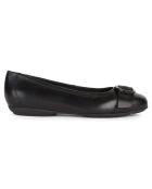 Ballerines en Cuir Annytah noires