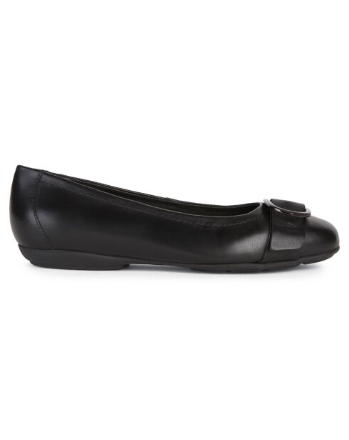 Ballerines en Cuir Annytah noires