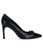 Escarpins en Cuir Faviola noirs - Talon 9 cm