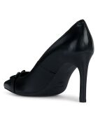 Escarpins en Cuir Faviola noirs - Talon 9 cm