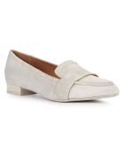 Mocassins en Velours de Cuir Charyssa sable