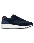 Baskets en Cuir Radente bleu marine