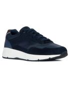 Baskets en Cuir Radente bleu marine