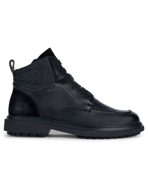 Faloria Schwarze Lederstiefel