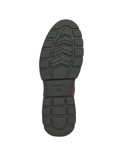 Boots en Cuir Clintfordb marron foncé/café foncé