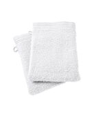 4 Gants de Toilette Spa neige - 15x21 cm