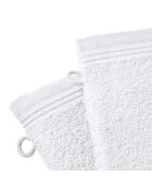 4 Gants de Toilette Spa neige - 15x21 cm
