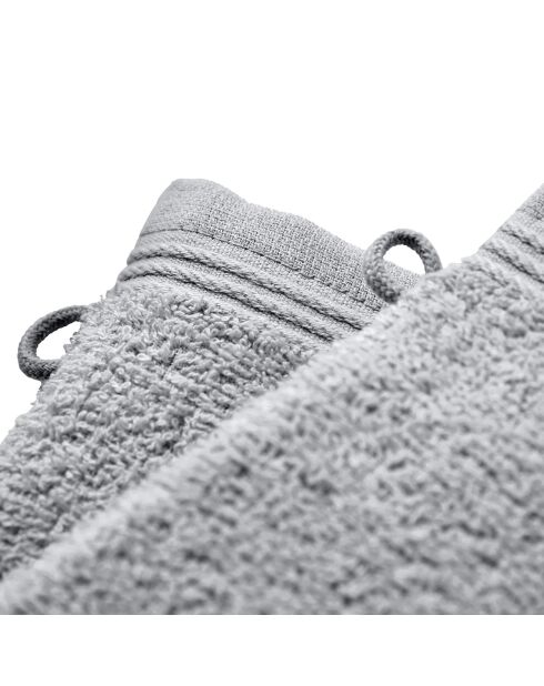 4 Gants de Toilette Spa perle - 15x21 cm