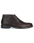 Boots en Cuir Terence café foncé