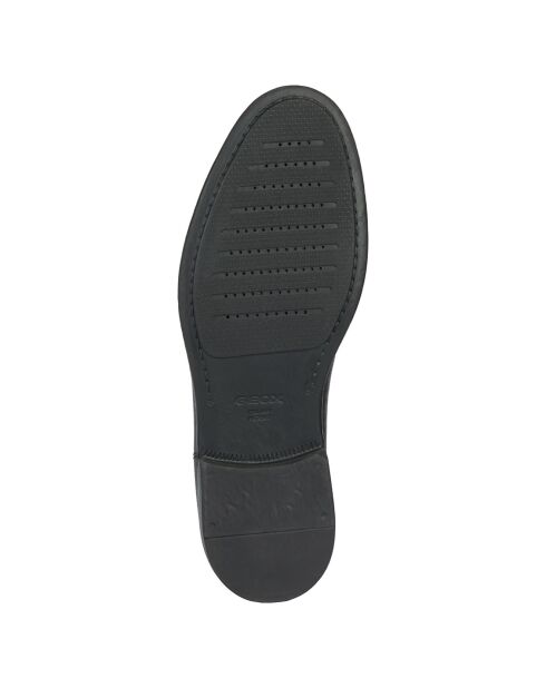 Boots en Cuir Terence café foncé
