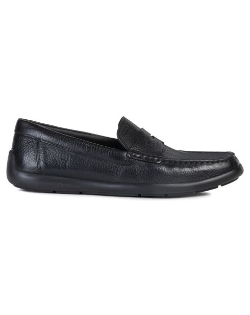 Mocassins en Cuir Devan noirs