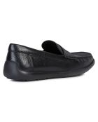 Mocassins en Cuir Devan noirs