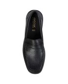 Mocassins en Cuir Devan noirs