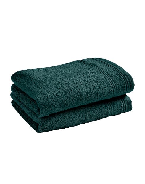 4 Serviettes Invite Spa emeraude