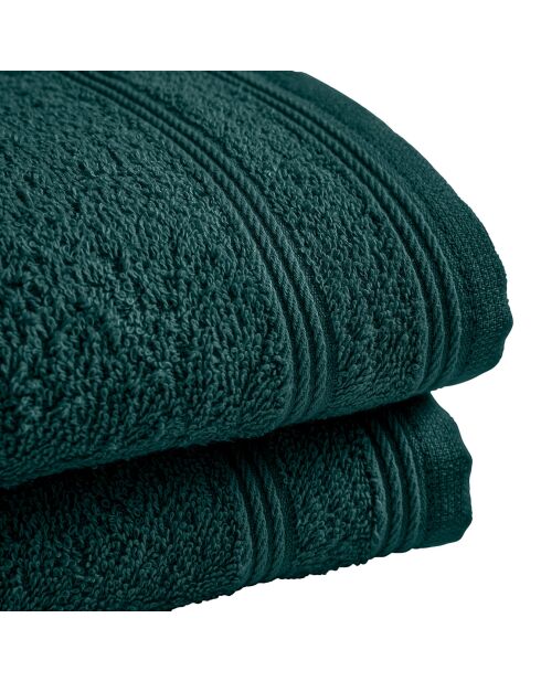 4 Serviettes Invite Spa emeraude