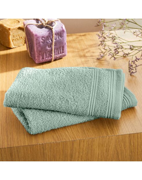 4 Serviettes Invite Spa menthe