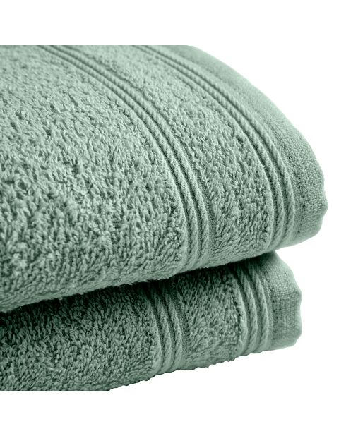 4 Serviettes Invite Spa menthe