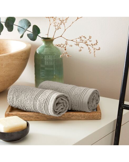 4 Serviettes Invite Spa sable