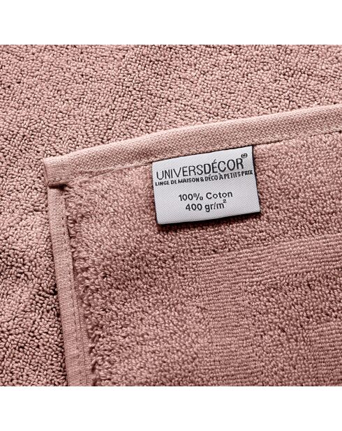 4 Serviettes Invite Spa vieux rose