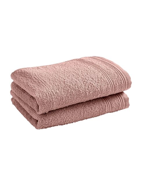 4 Serviettes Invite Spa vieux rose