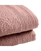4 Serviettes Invite Spa vieux rose