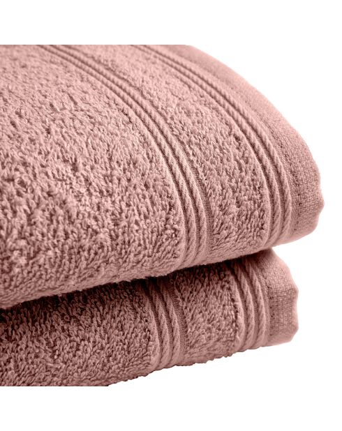 4 Serviettes Invite Spa vieux rose