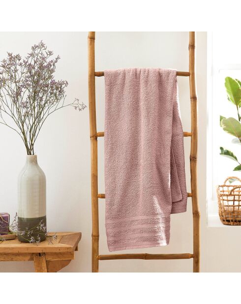 Drap de Bain Spa vieux rose