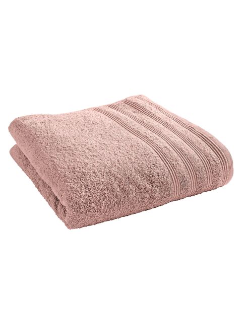 Altes rosa Spa-Badetuch