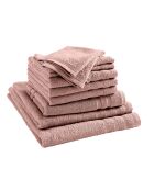 Pacchetto spa completo - 10 pezzi rosa antico