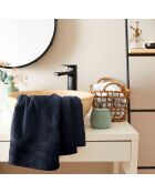 Serviette de Toilette Spa bleu nuit