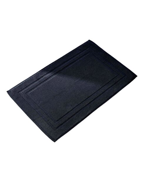 Alfombra de baño spa azul medianoche - 50x80 cm