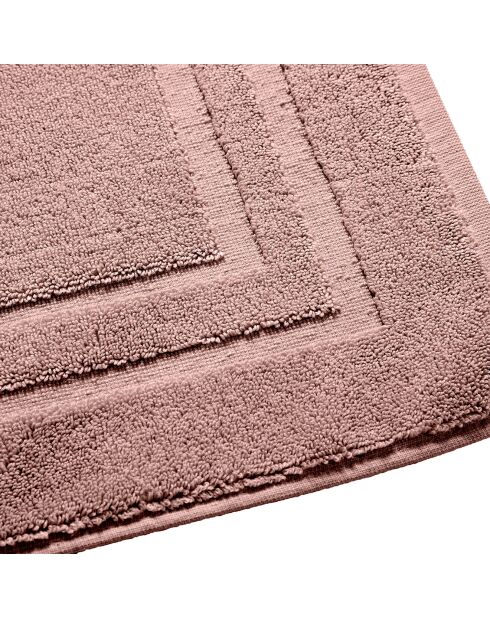 Alfombra de baño spa rosa antigua - 50x80 cm