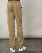 Pantalon en Velours côtelé Tyron taupe