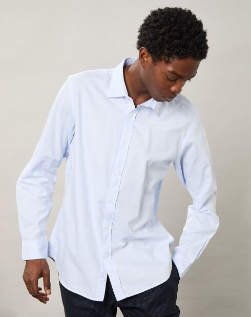 Chemise slim Sammy sky