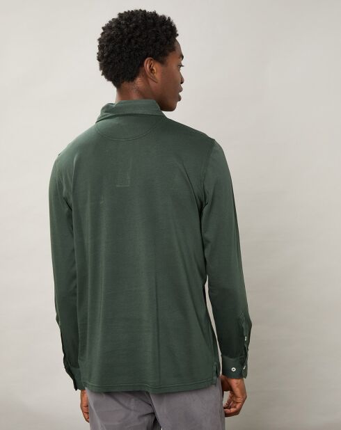 Polo Jersey Ls forêt