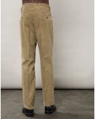 Pantalon en Velours côtelé Tom taupe