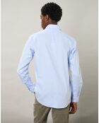 Chemise slim Sammy Oxford bleue