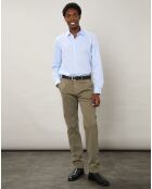 Chemise slim Sammy Oxford bleue